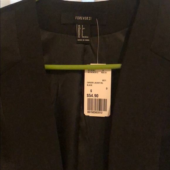 Black cape blazer - Picture 3 of 4